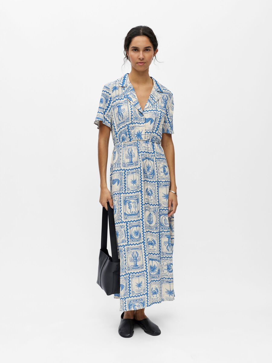 Carousel image - KURZARM MAXIKLEID, Birch | 4