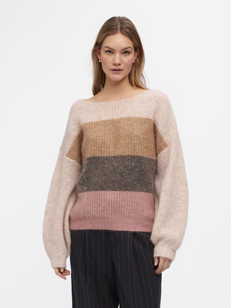 Object Collectors Item MOHAIR WOLMIX SWEATER, Sandshell, highres - 23044176_Sandshell_1101193_003.jpg