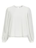 OBJECT BALLOON SLEEVE BLOUSE, Cloud Dancer, highres - 23034458_CloudDancer_001.jpg