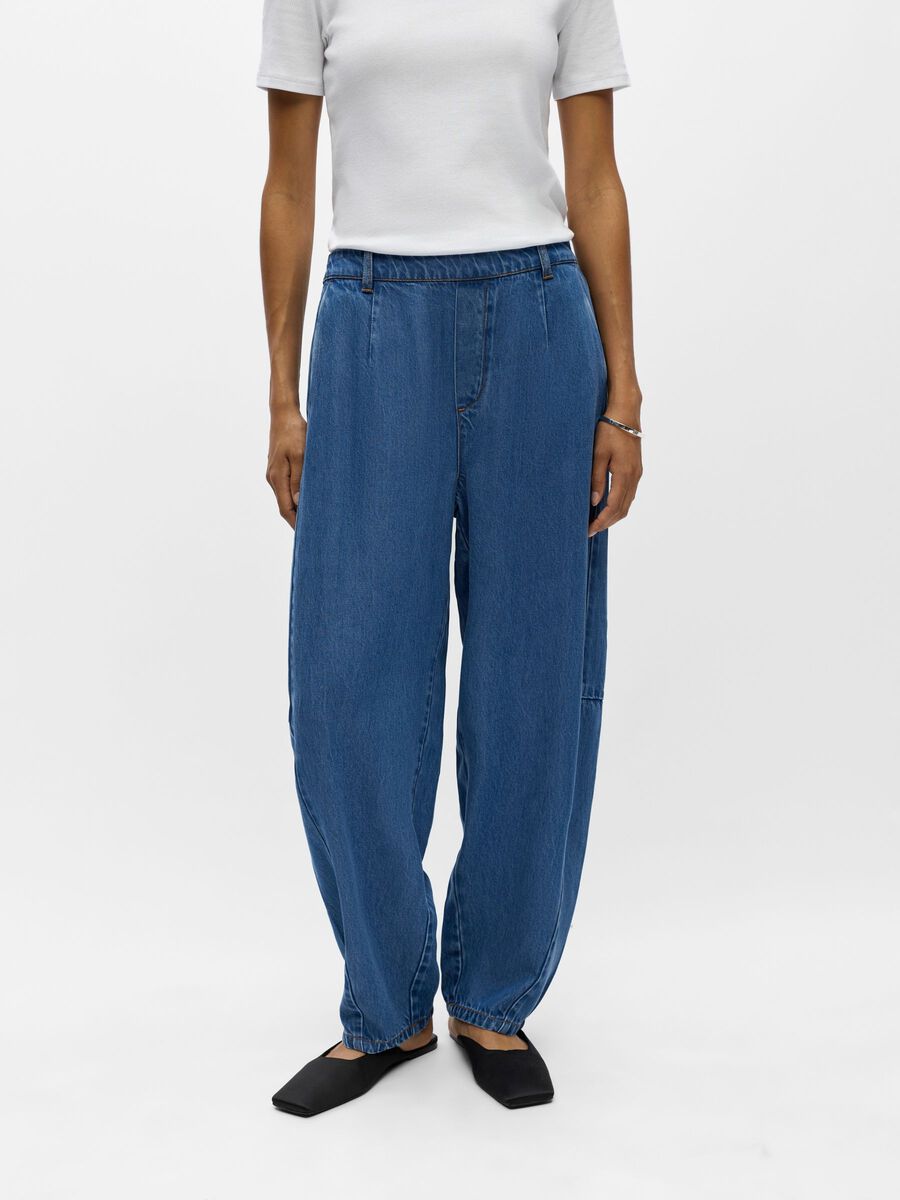 Product carousel image - SPODNIE, Medium Blue Denim | 1