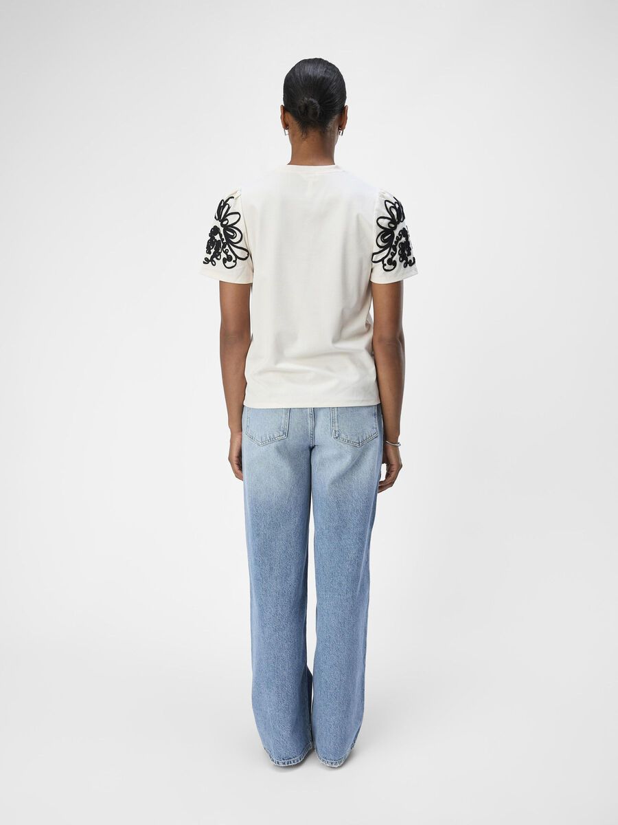 OBJECT SHORT SLEEVED TOP, White, highres - 23045915_White_1164956_004.jpg