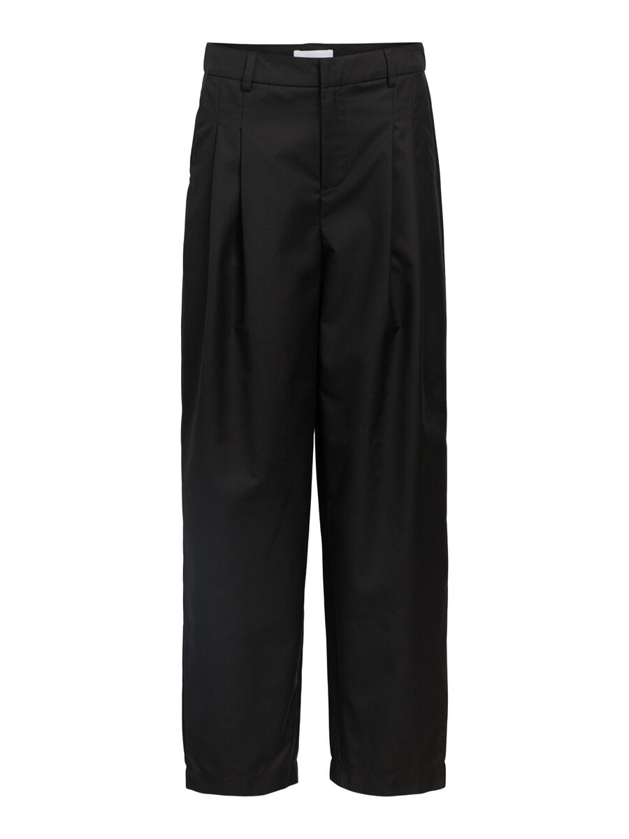 Product carousel image - PLEATED TROUSERS, Black | 2