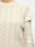 Product image thumbnail - KNITTED PULLOVER, White Sand | 5