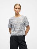 Product image thumbnail - PAILLETTEN OBERTEIL, Light Grey Melange | 2