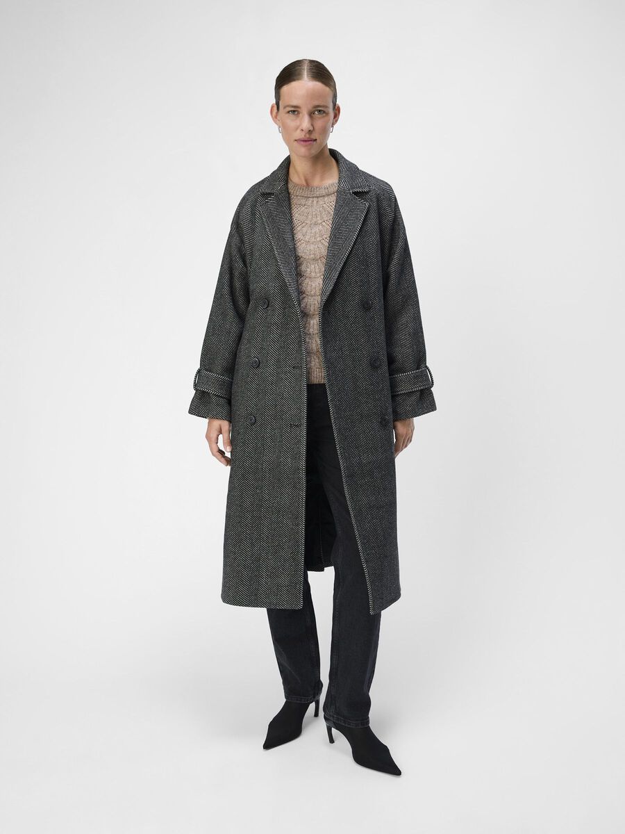 OBJECT OBJKEILY COAT, Medium Grey Melange, highres - 23036261_MediumGreyMelange_1121413_003.jpg
