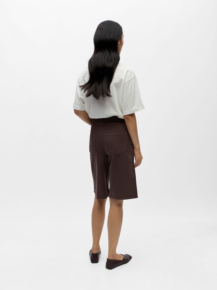 Product carousel image - CULOTTE SHORTS, Seal Brown | 2