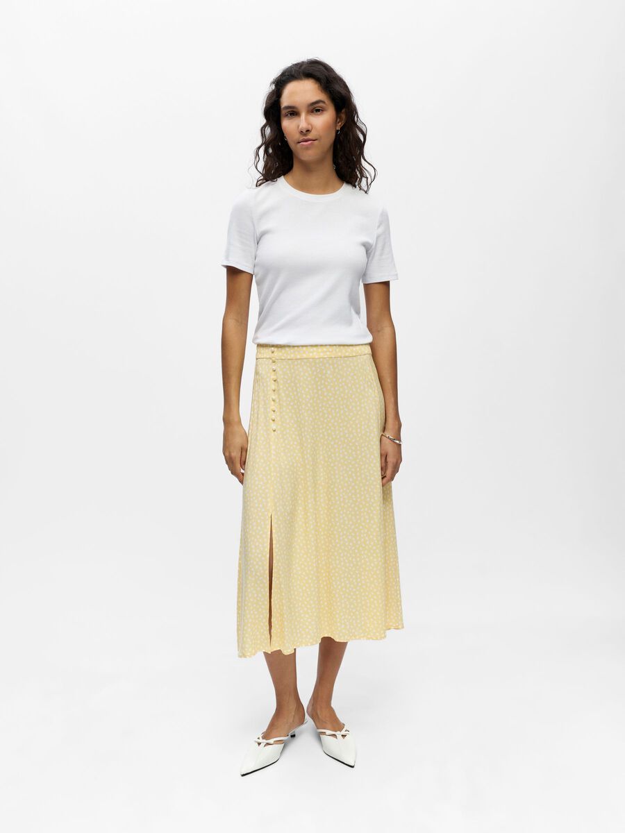 Carousel image - PATTERNED MIDI SKIRT, Sunlight | 4