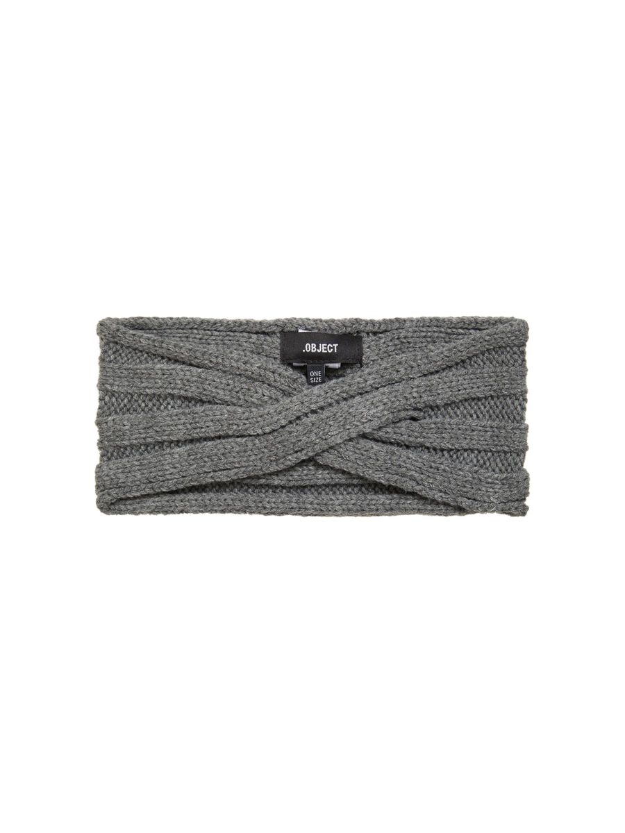 OBJECT KNITTED HEADBAND, Medium Grey Melange, highres - 23030621_MediumGreyMelange_001.jpg