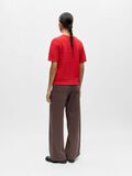 Product image thumbnail - TEXTURED PULLOVER, Poinsettia | 3