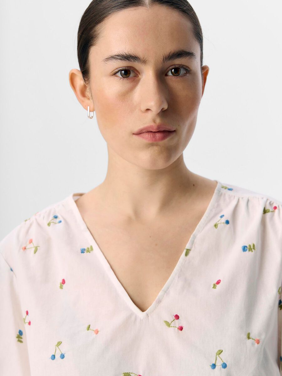 Carousel image - PRINTED T-SHIRT, White Sand | 5
