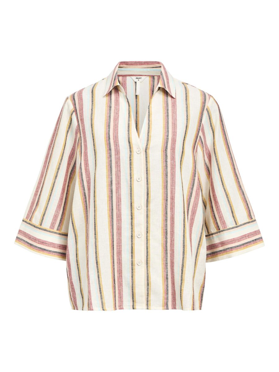 OBJECT 3/4 SLEEVED SHIRT, Sandshell, highres - 23046853_Sandshell_1194885_001.jpg