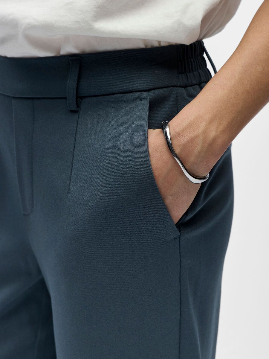 Carousel image - OBJLISA TROUSERS, Dark Slate | 5