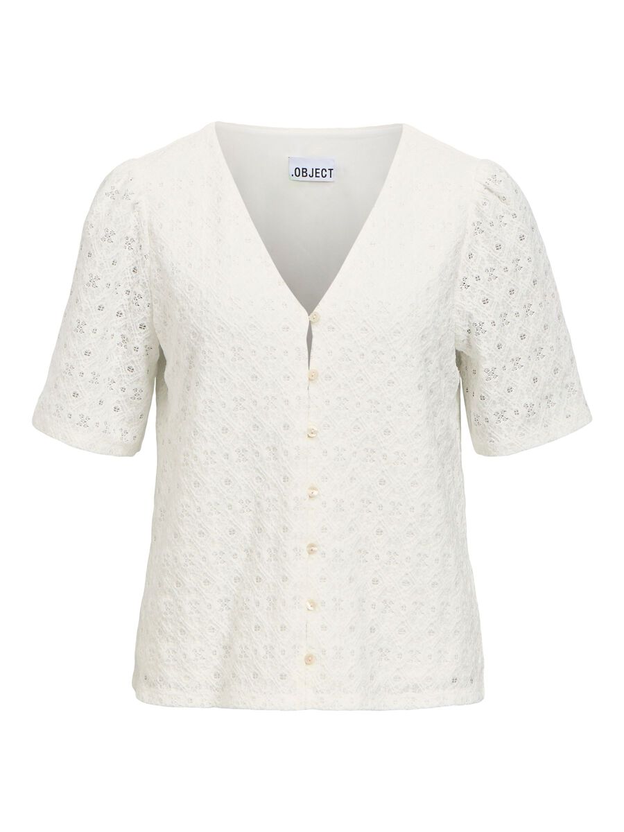 Product carousel image - BRODERIE CHEMISE, Cloud Dancer | 2