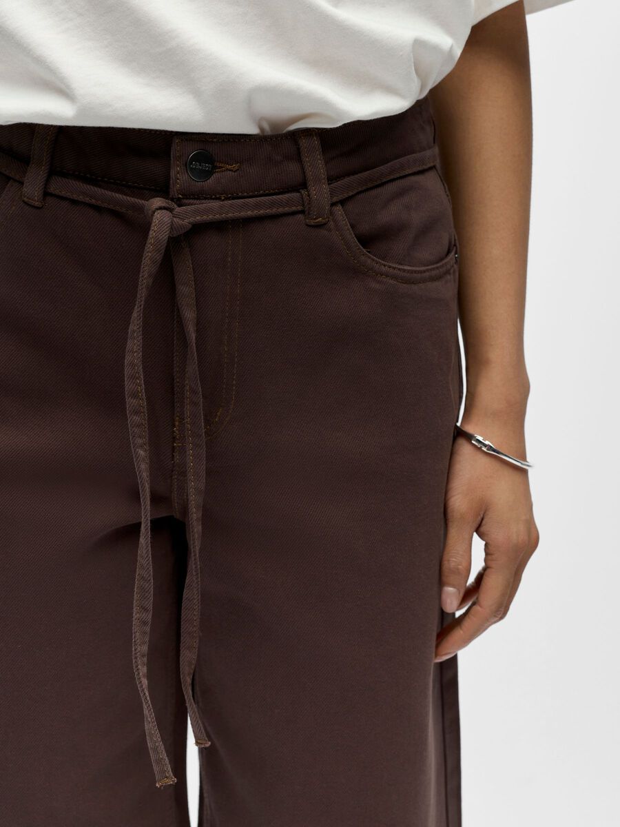 Carousel image - CULOTTE SHORTS, Seal Brown | 5