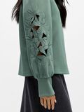 Product image thumbnail - DETAILED PULLOVER, Laurel Wreath | 5