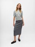Product image thumbnail - GEDETAILLEERD GEBREIDE TOP, Light Grey Melange | 4