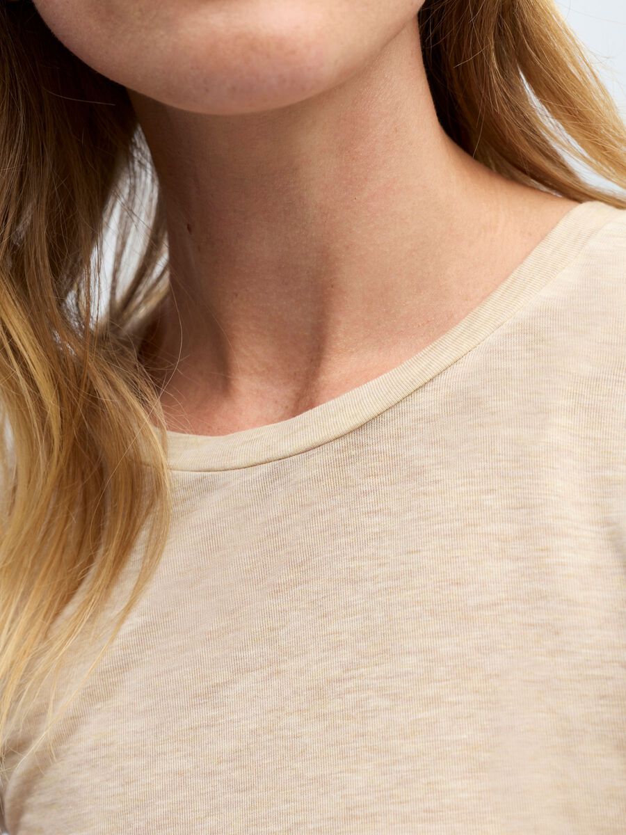 Carousel image - MANCHES LONGUES TOP, Sandshell | 5