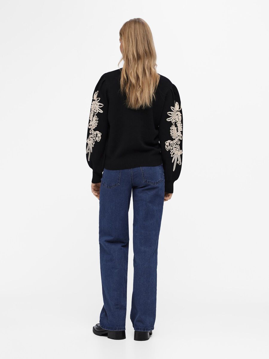 OBJECT OBJJOANA PULLOVER, Black, highres - 23040087_Black_1130808_004.jpg