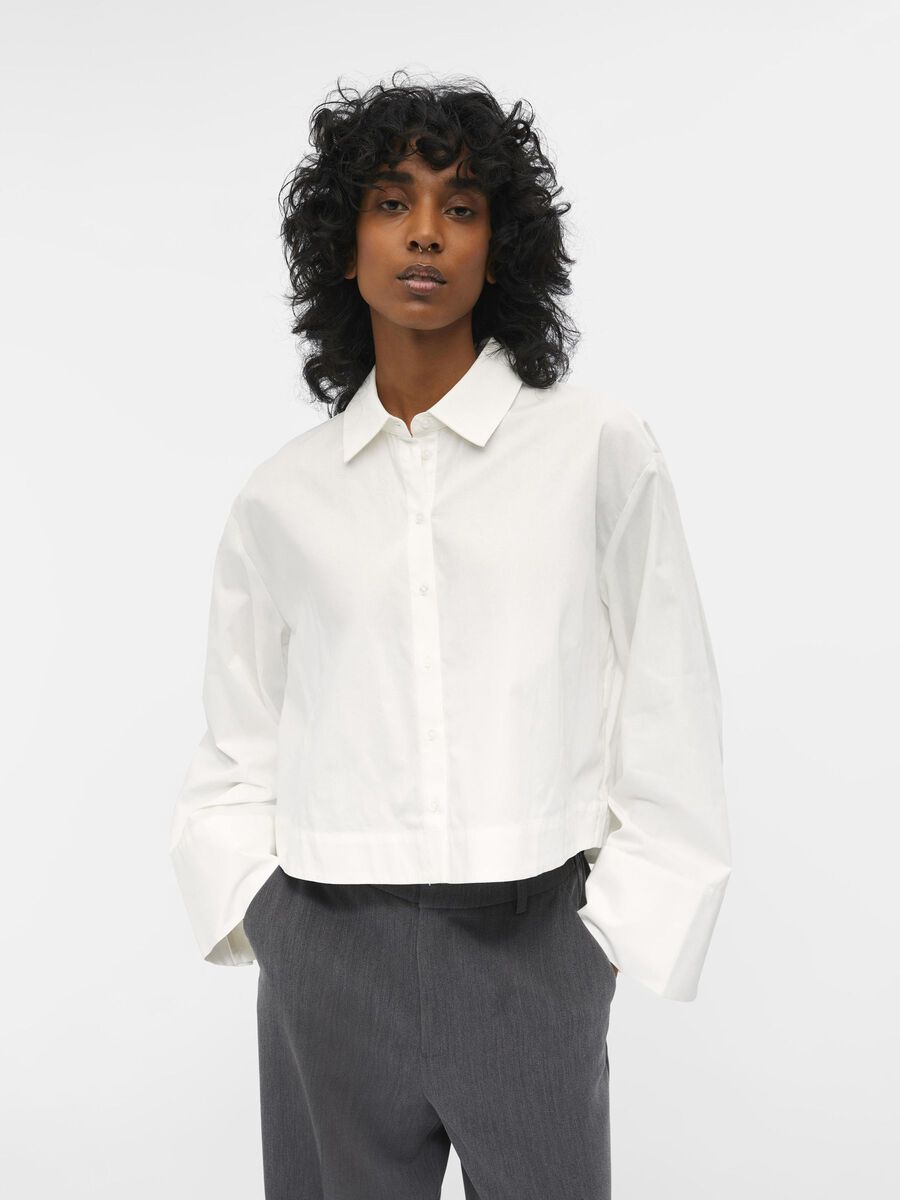 Object Collectors Item CROPPED SHIRT, White, highres - 23042958_White_003.jpg