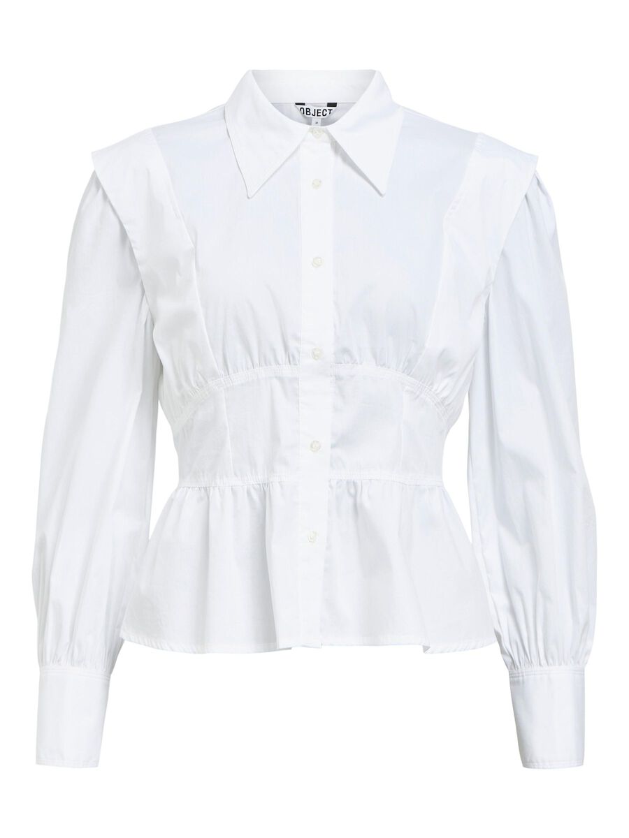 OBJECT FITTED SHIRT, Bright White, highres - 23047284_BrightWhite_001.jpg
