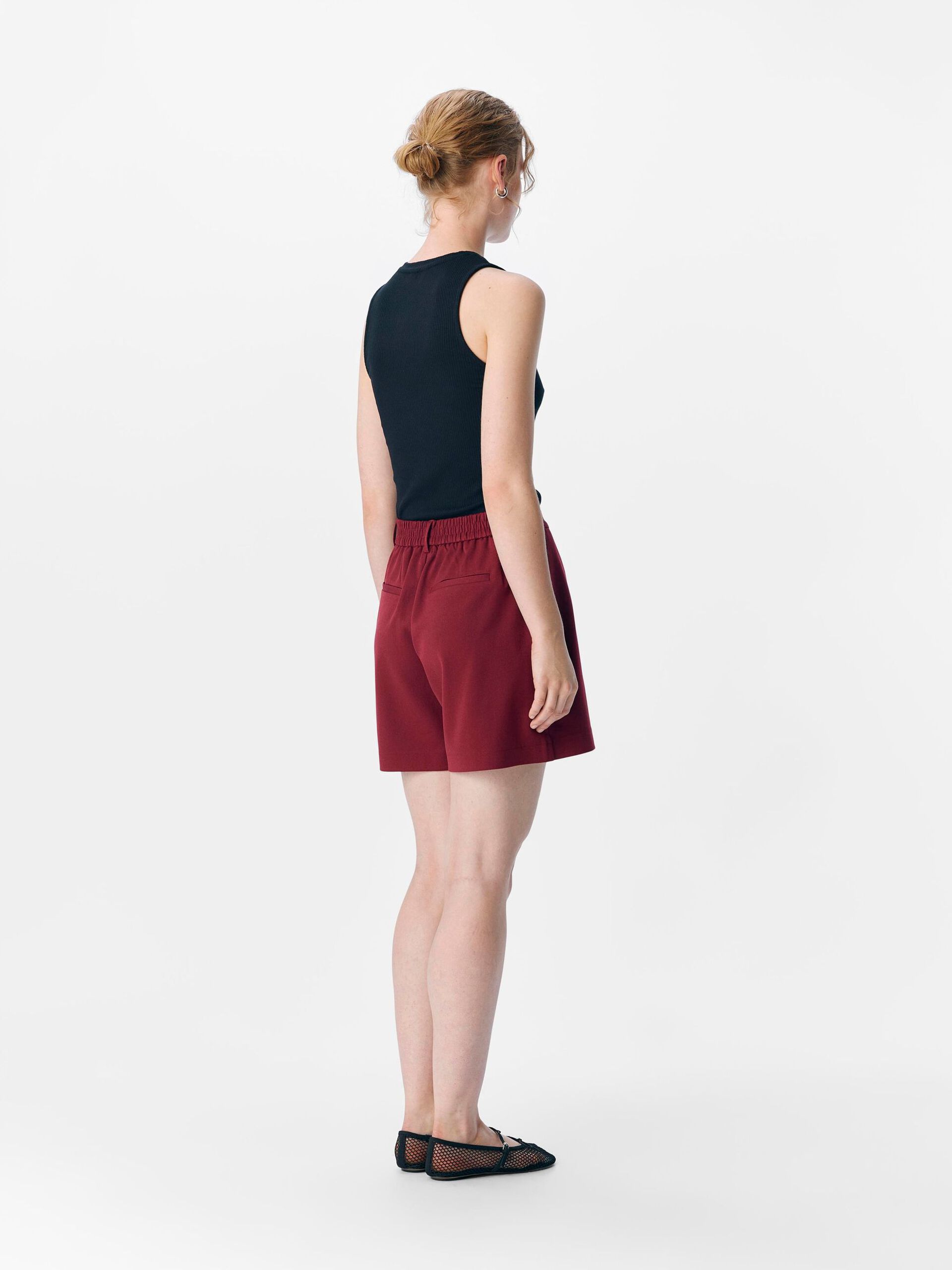 Carousel image - OBJLISA SHORTS, Cabernet | 3