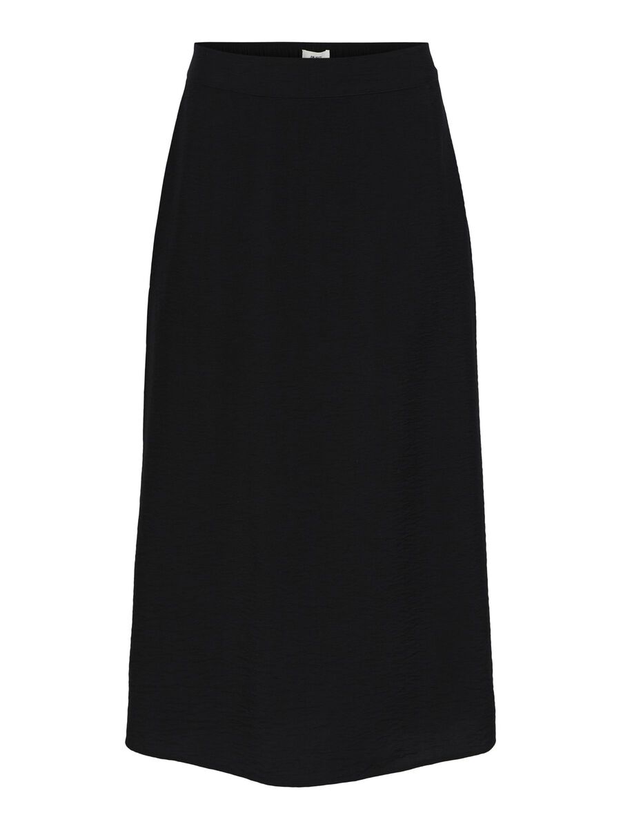 OBJECT MID WAISTED MIDI SKIRT, Black, highres - 23043490_Black_1109484_001.jpg