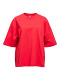 Product image thumbnail - OVERSIZED T-SHIRT, Poinsettia | 1