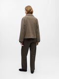 Product image thumbnail - OBJKEILY SHORT JACKET, Morel | 3