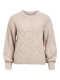 Product image thumbnail - EN MAILLE PULLOVER, Humus | 1