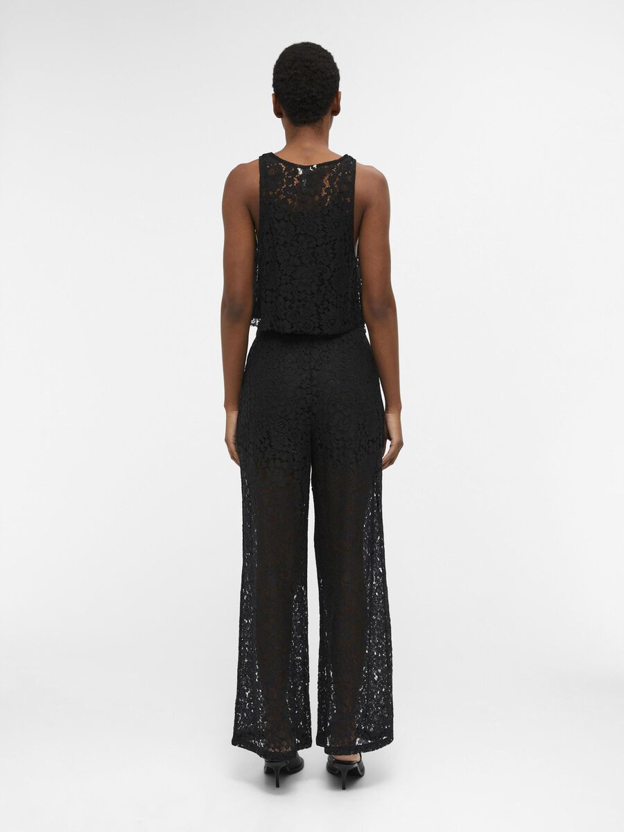 Object Collectors Item LACE TROUSERS, Black, highres - 23042885_Black_004.jpg