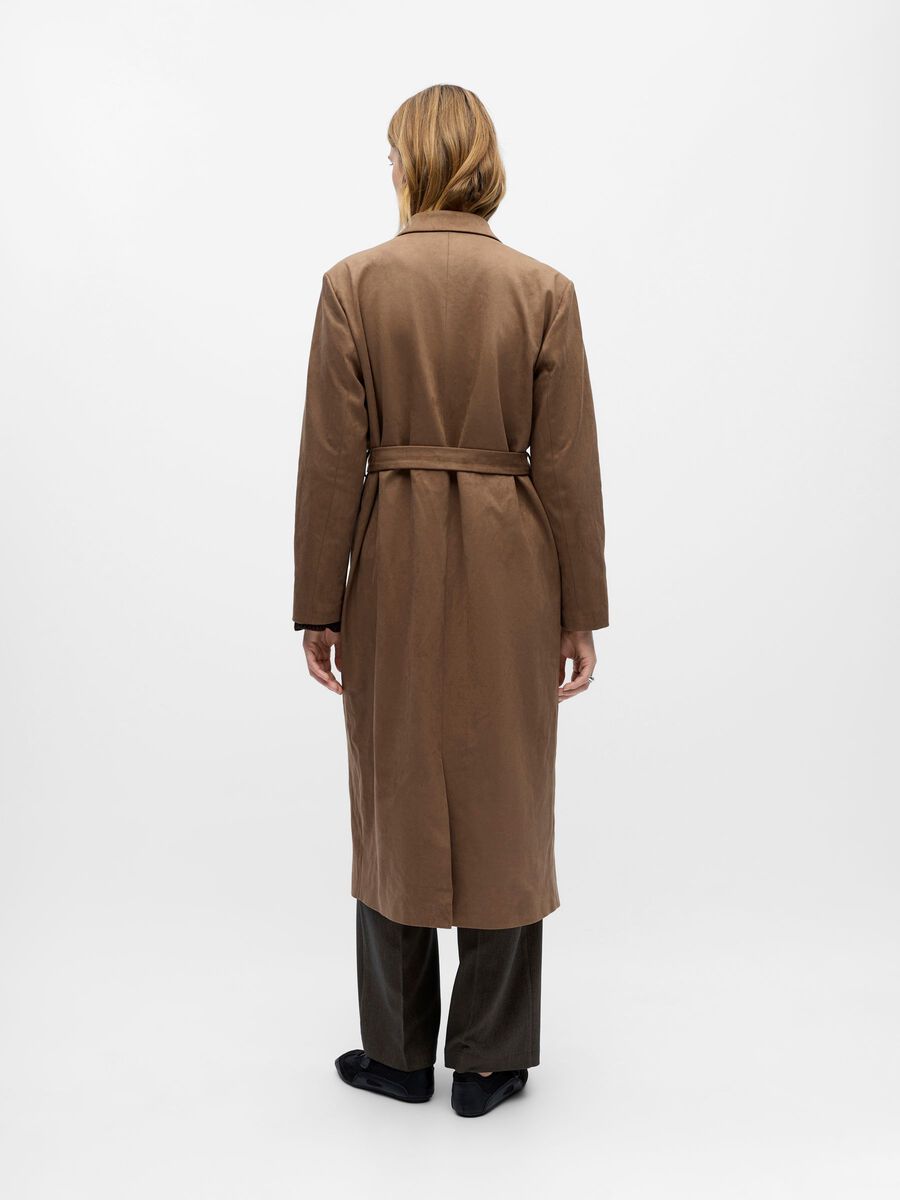 Product carousel image - LANGER TRENCHCOAT, Dark Earth | 2