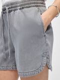 Product image thumbnail - RELAXED DENIM SHORTS, Light Grey Denim | 5