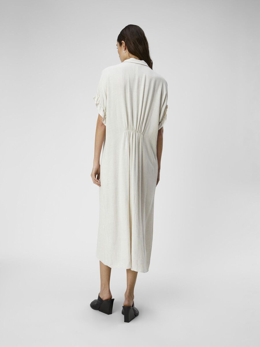 OBJECT LINEN SHIRT DRESS, Sandshell, highres - 23043566_Sandshell_004.jpg