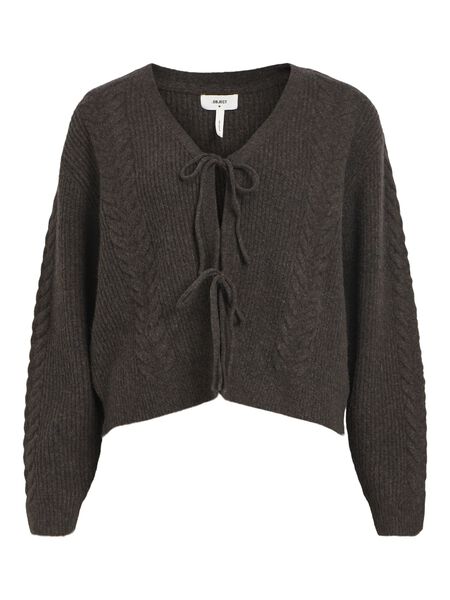 Object Collectors Item RIBBED KNITTED CARDIGAN, Raven, highres - 23043376_Raven_1079831_001.jpg