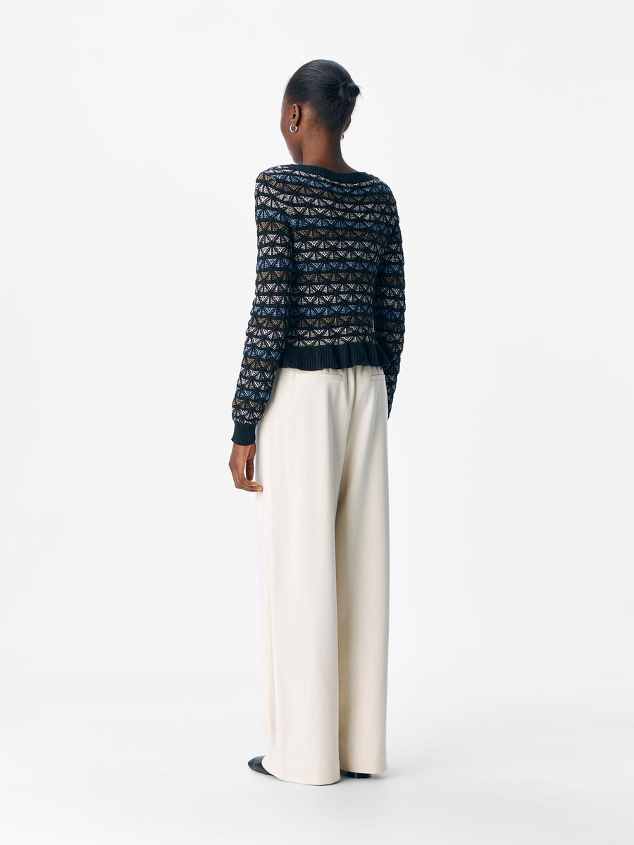 Product carousel image - KNITTED CARDIGAN, Black | 2