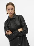 Object Collectors Item LEATHER SHIRT DRESS, Black, highres - 23039815_Black_006.jpg