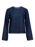 OBJECT DENIM BLOUSE, Dark Blue Denim, highres - 23048579_DarkBlueDenim_001.jpg