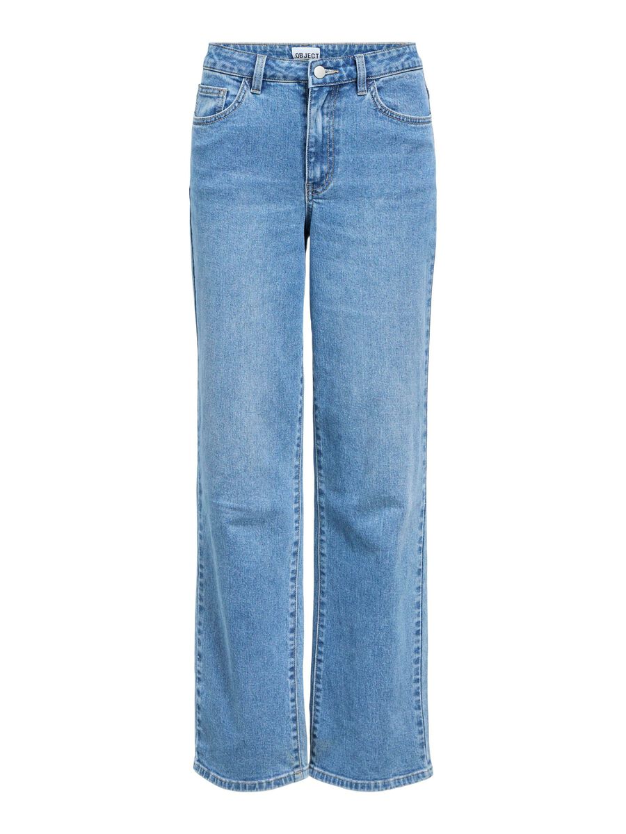 Carousel image - STRAIGHT FIT JEANS, Light Blue Denim | 1