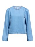 Product image thumbnail - DENIM BLOUSE, Light Blue Denim | 1