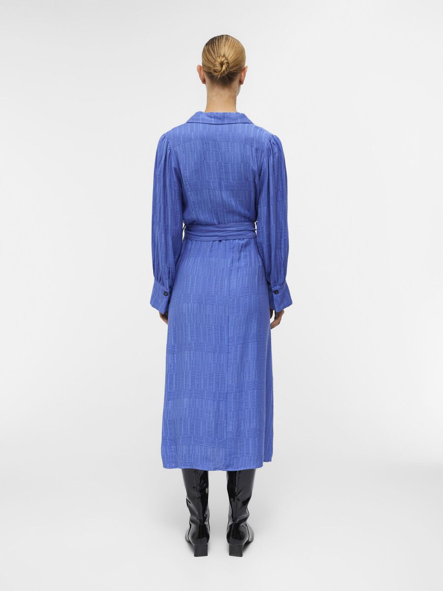 Object Collectors Item LONG SLEEVED WRAP DRESS, Amparo Blue, highres - 23043826_AmparoBlue_004.jpg