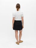 Product image thumbnail - DENIM WRAP SKIRT, Black Denim | 3