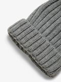OBJECT GESTRICKTE BOMMEL MÜTZE, Medium Grey Melange, highres - 23030620_MediumGreyMelange_006.jpg