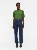 OBJECT BALLOON SLEEVED TOP, Artichoke Green, highres - 23034454_ArtichokeGreen_963647_005.jpg