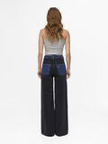 OBJECT ZWEIFARBIGE WIDE FIT JEANS, Black Denim, highres - 23044325_BlackDenim_1106849_004.jpg