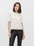 Object Collectors Item LACE SHORT SLEEVED TOP, Bright White, highres - 23035505_BrightWhite_003.jpg