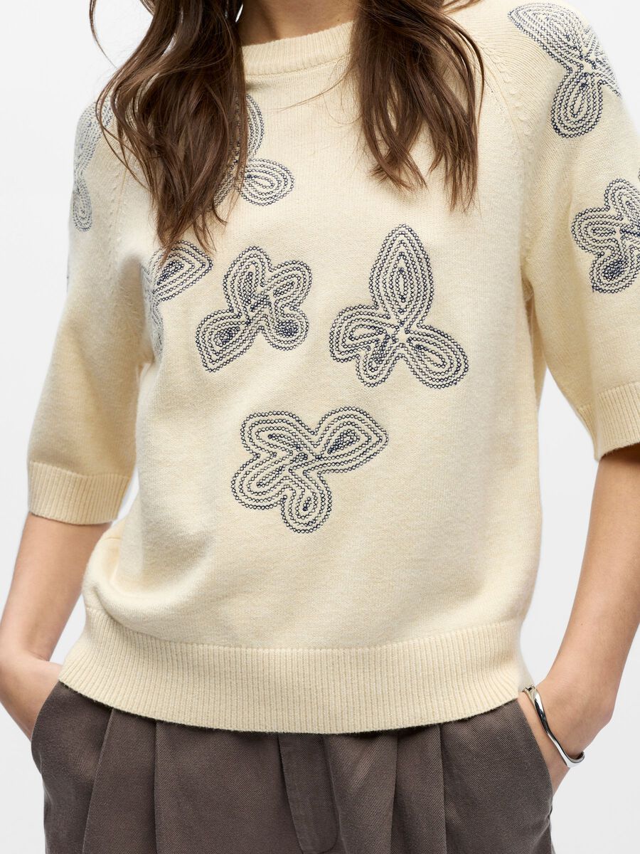 Carousel image - SHORT SLEEVED PULLOVER, Sandshell | 5