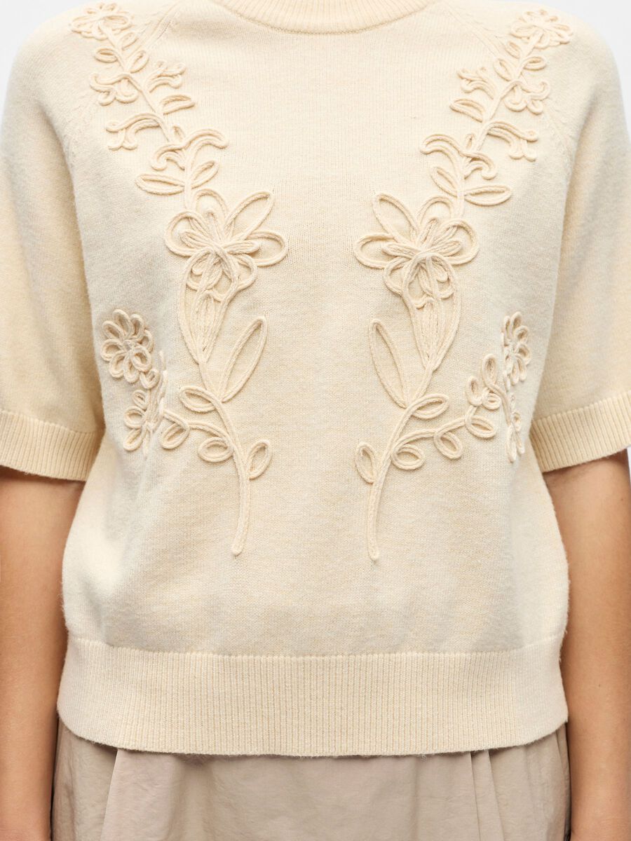 Carousel image - SHORT SLEEVED PULLOVER, Sandshell | 5