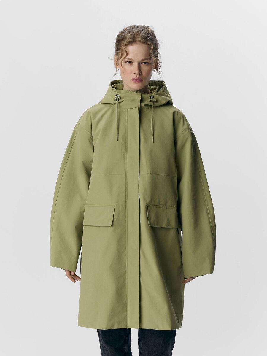 OBJECT WATER-REPELLENT RAINCOAT, Mosstone, highres - 23046035_Mosstone_003.jpg
