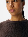 Product image thumbnail - KNITTED PULLOVER, Seal Brown | 5