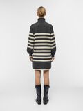 Object Collectors Item OBJRAY KNITTED DRESS, Dark Grey Melange, highres - 23041252_DarkGreyMelange_1087497_004.jpg